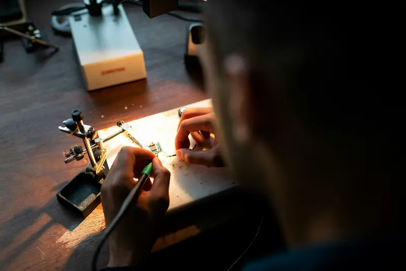 Chipset repairs microSoldering